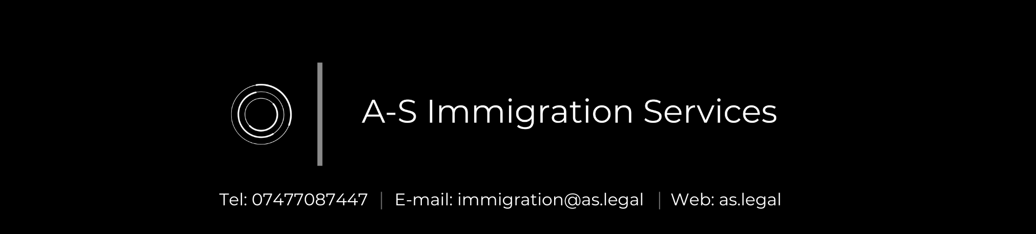 Logo for A-S Immigration Services
